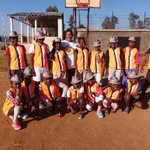 Group of basketball players